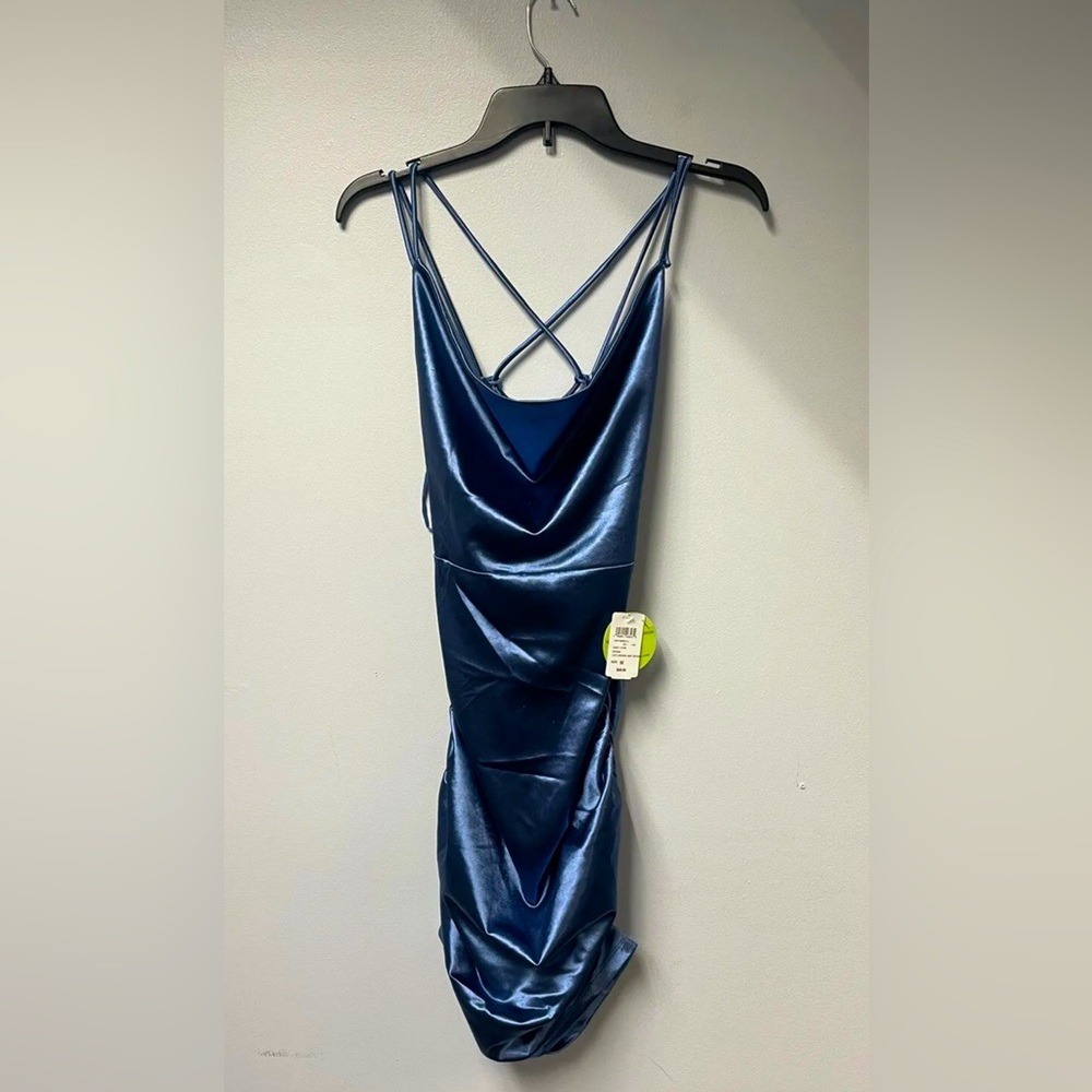 Beautiful royal blue Windsor dress